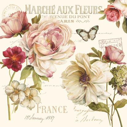 Marche aux Fleur 餐巾纸 20pk
