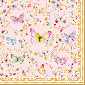 Majestic Butterflies 餐巾纸 20pk