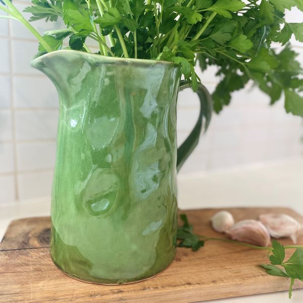 Mode Lily Water Jug | 20cm | Green