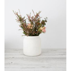 Kitchen Vase | 19cm white