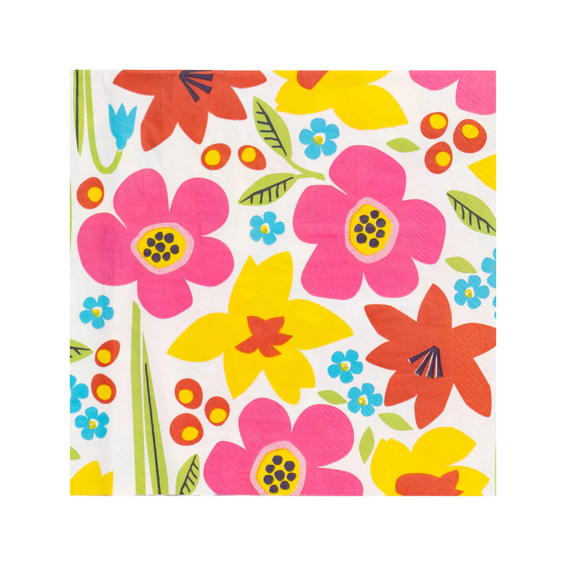 Floral Recyclable Paper Napkin | 20pk