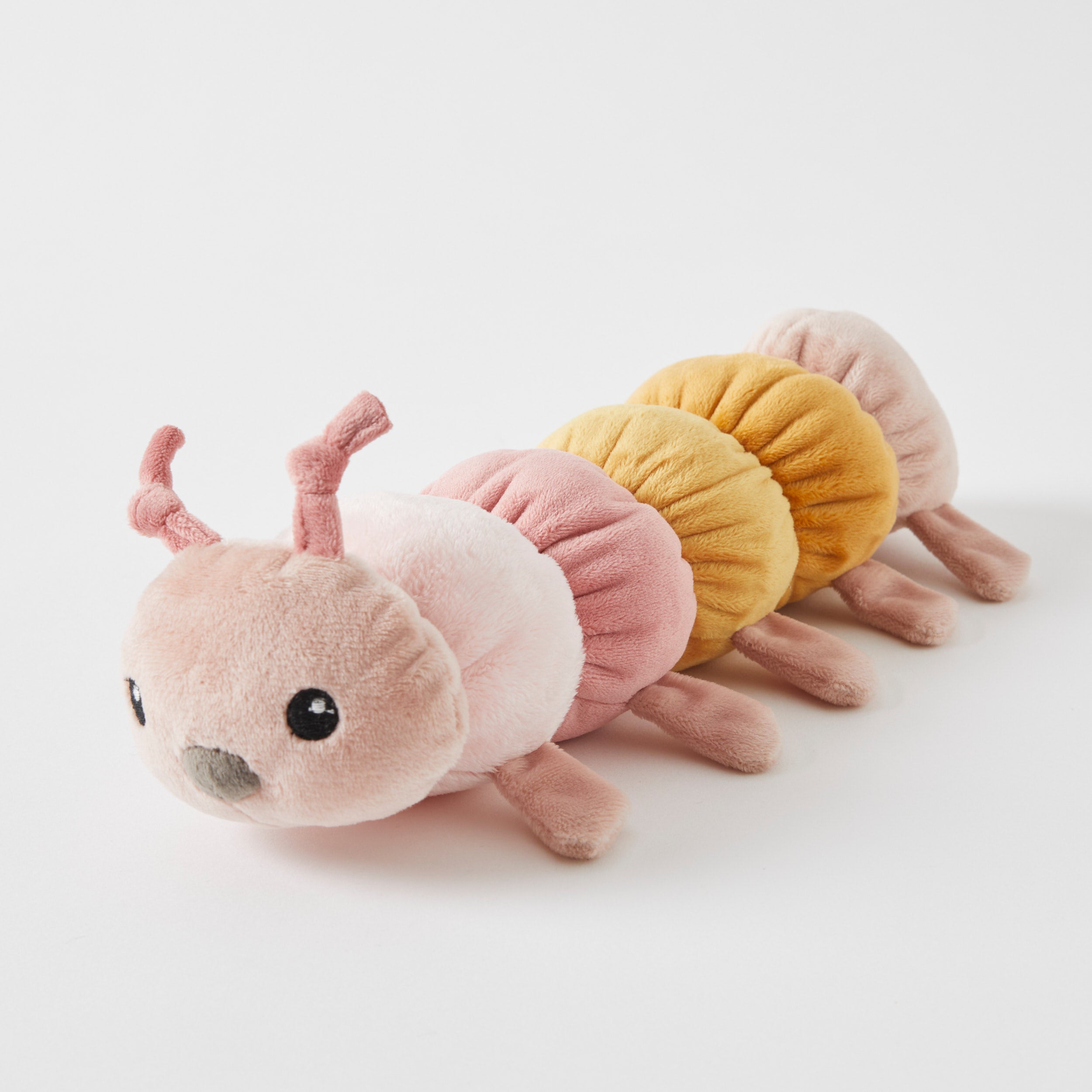 Charlie the Caterpillar Rattle Children's Plush Toy