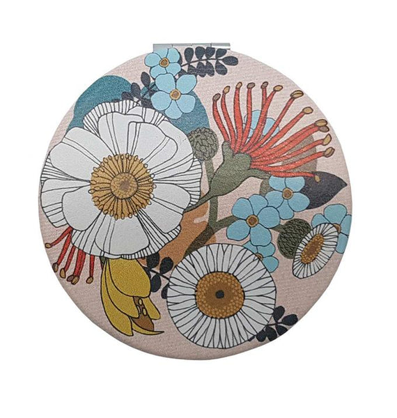 Folk Flowers Cosmetic Mirror 8cm Me Mimi