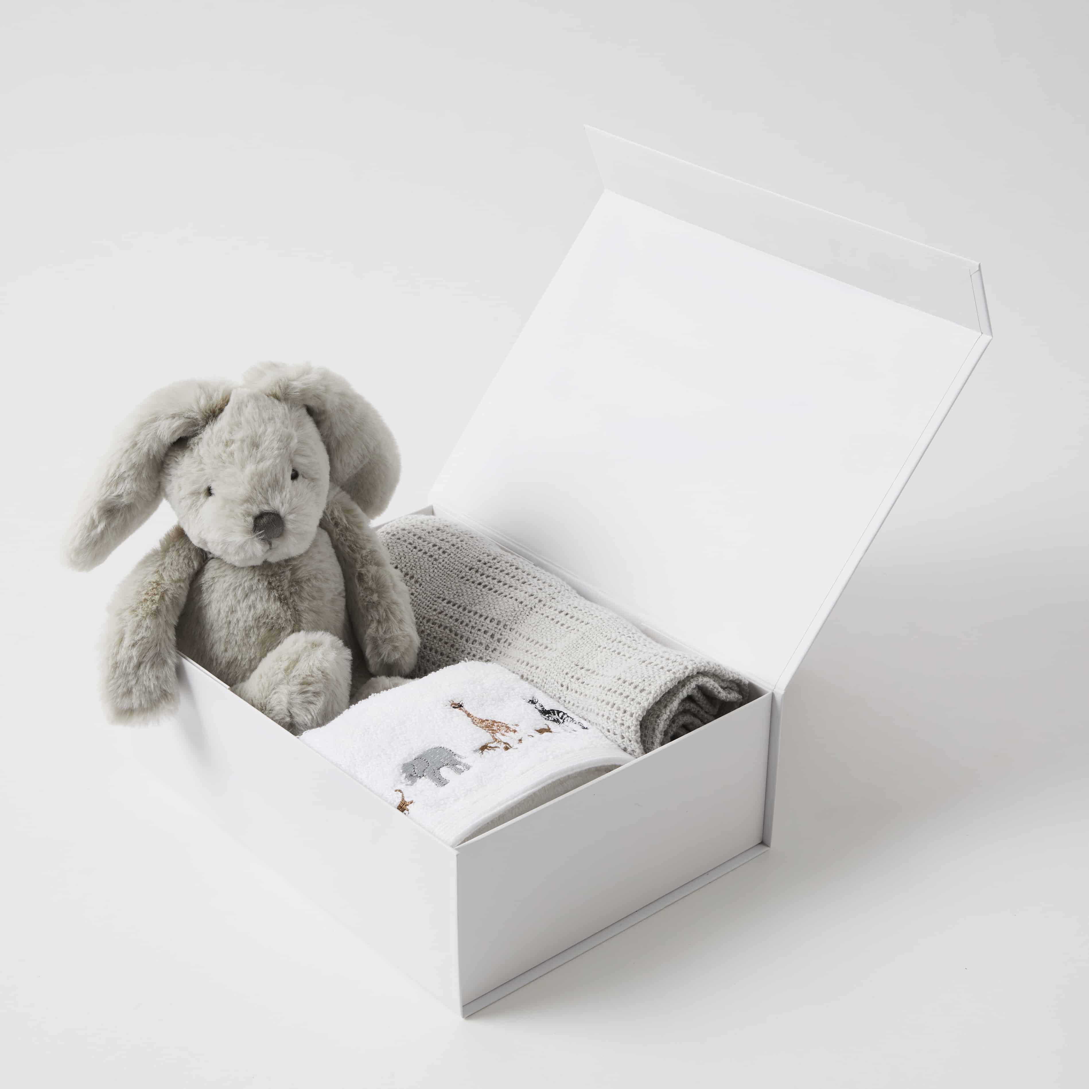 Grey Bunny Children's Hamper Gift Set