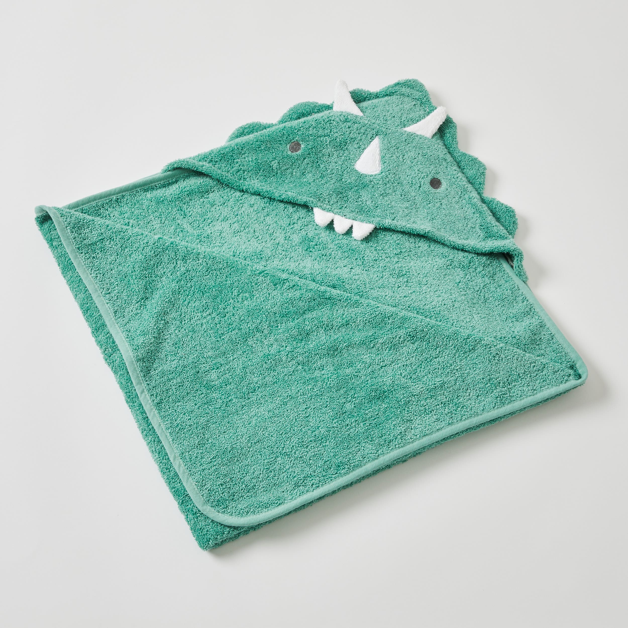 Theo Dinosaur Child's Hooded Bath Towel