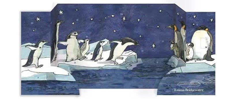 Winter Penguins Advent Calendar