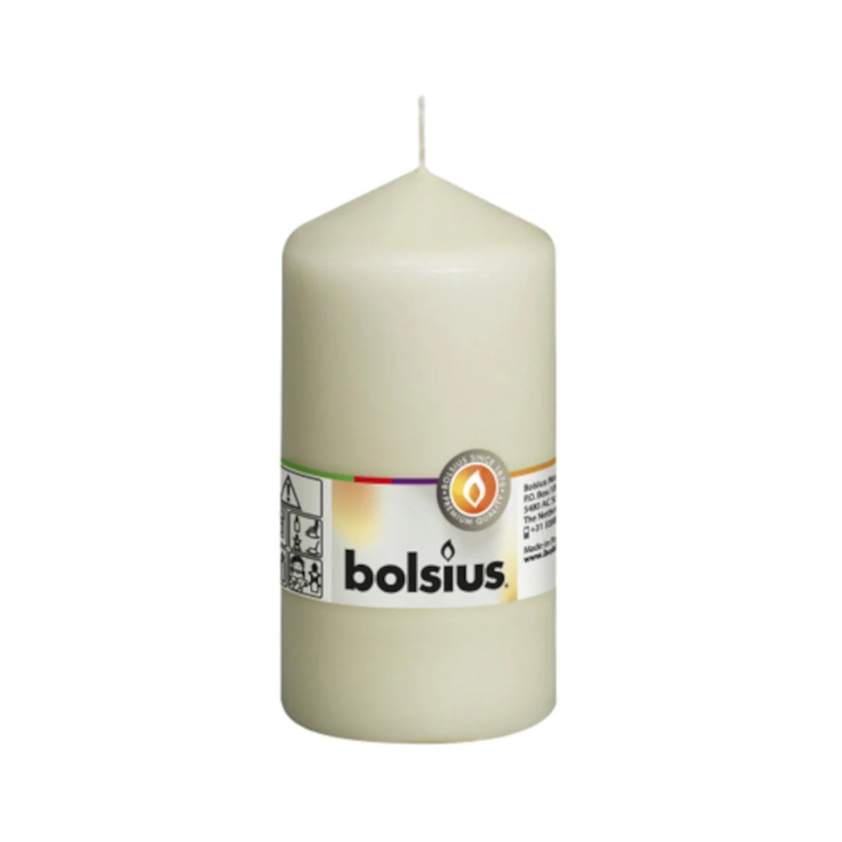 Bolsius Pillar Classic Candle 43hr