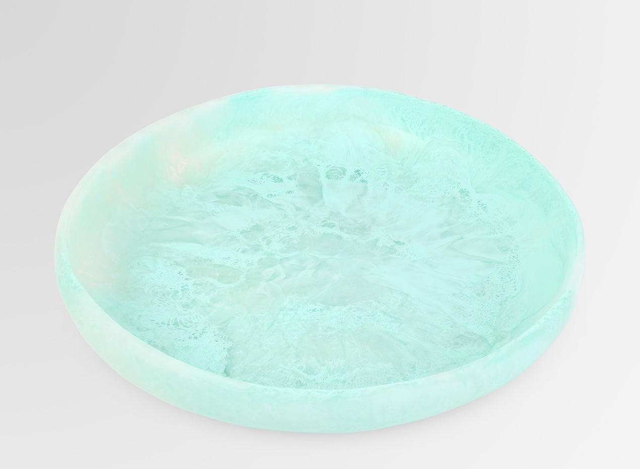 Medium Resin Earth Bowl | Mint