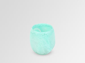Large Resin Rock Cup | Mint