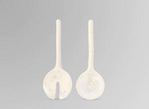 Resin Moon Servers | Chalk Swirl