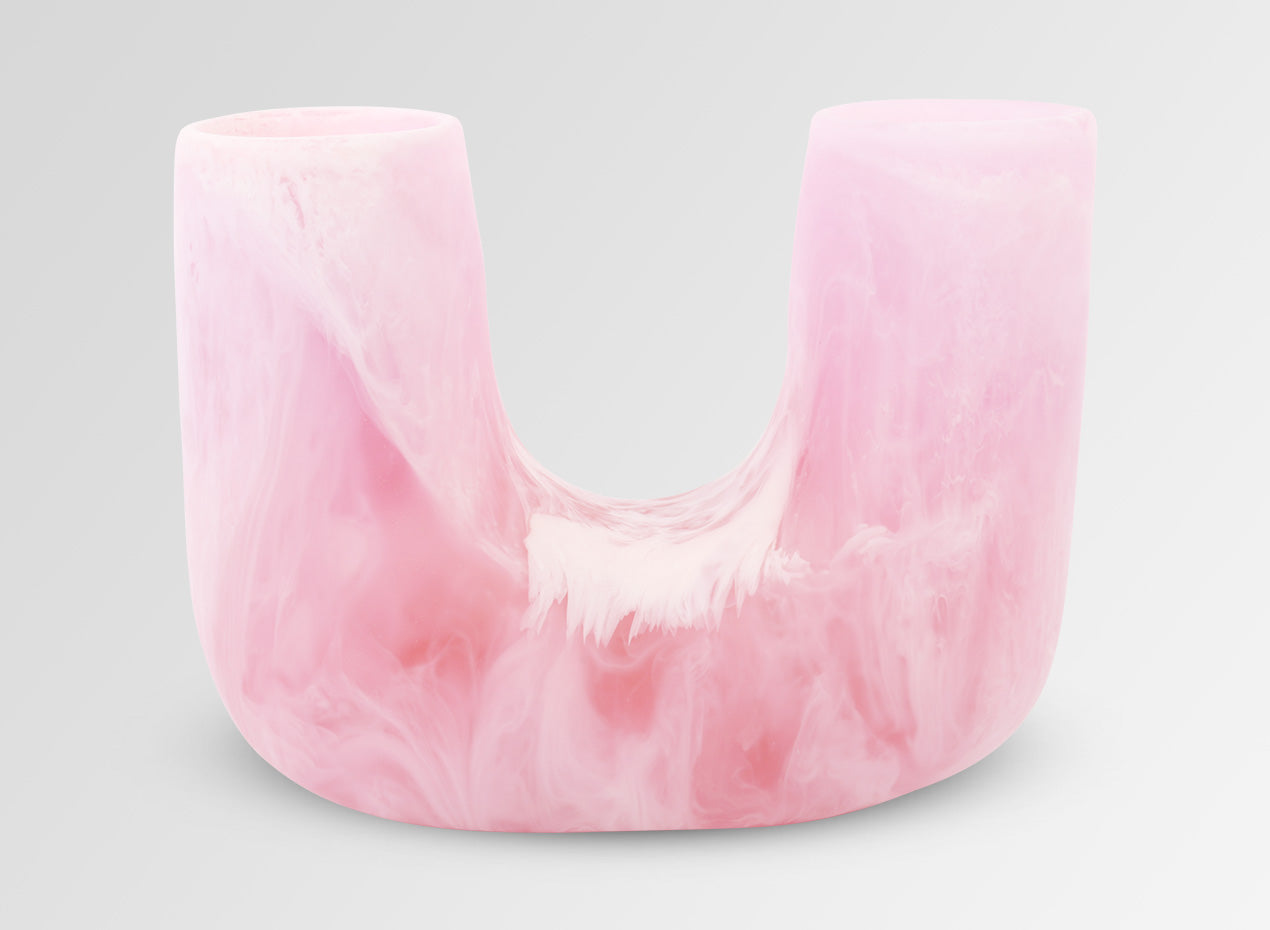 Medium Resin Branch Vase | Shell Pink