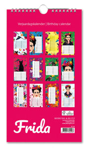 Frida Kahlo Birthday Calendar