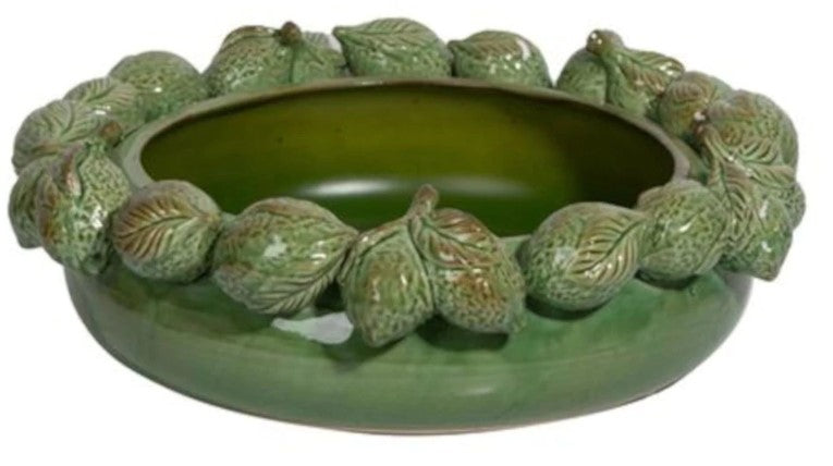 Green Lemon Bowl | 33x6.5cm